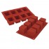 Silicone mold Cube 50x50x50mm, 8pcs, 125 ml, SF104, Silikomart