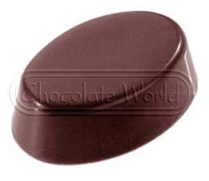 Форма для шоколада поликарбонатная Овал 7 г, 2305 CW