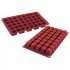 Silicone mold Rubik&#39;s Cube 24x24x24mm, 40 pcs, 13.5ml each, Silikomart SF263
