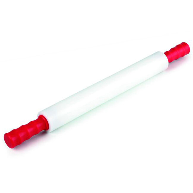 Rolling pin with revolving handles, weight 1.7kg, 64x6 cm, Durplastics