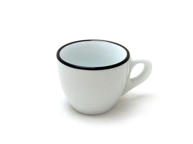 Чашка espresso 75 мл Pennellessa Black серия Verona Millecolori, 37251