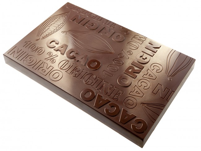 Поликарбонатная форма для шоколада 250х160х23 мм, 2393CW, Chocolate world