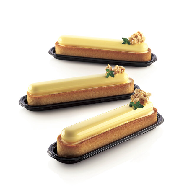 Набор форм для тартов OBLONG, KIT TARTE RING OBLONG 146