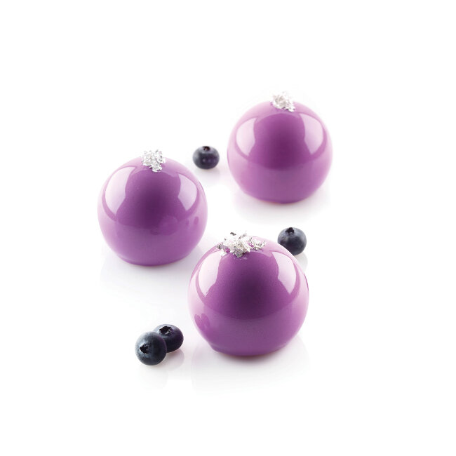 Силиконовая форма Трюфель TRUFFLES 70, d 52 mm, h 45 mm, 70 ml, Silikomart