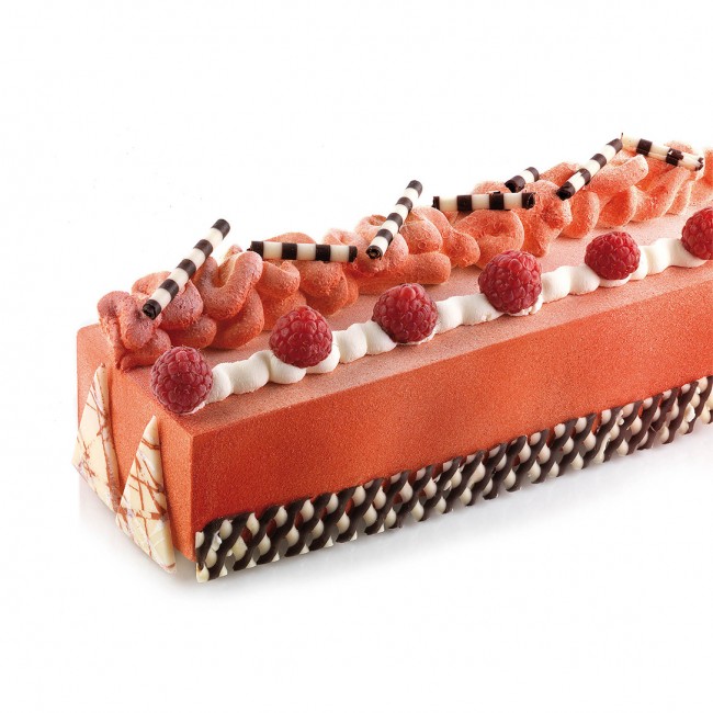 Силиконовая форма для десертов TRONCO, KIT SQ066 TRONCO 58x15