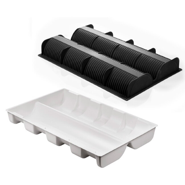 Силиконовая форма для десертов TRONCO, KIT SQ066 TRONCO 58x15