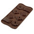 Силиконовая форма для шоколада Печенье 129 мл, SCG25