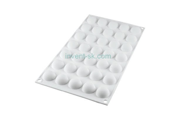 Silicone mold Micro Hemisphere d 26 mm, h 14.75 mm, MICRO DOME 5, Silikomart