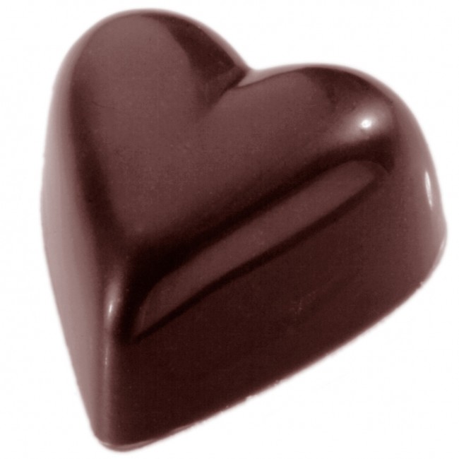 Форма для шоколада поликарбонатная Сердце 11 г, 1417 CW
