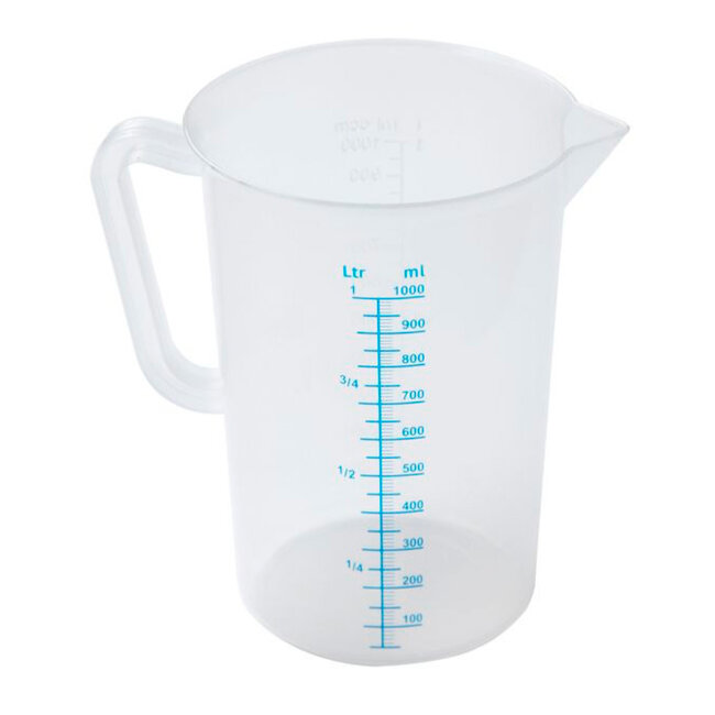 Чашка мірна 1 л, пластик, FoREST 518612
