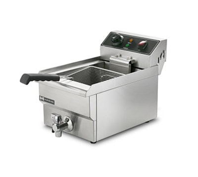 ФРИТЮРНИЦЯ ОДИНАРНА З КРАНОМ 10 л HKN-FT10N, HURAKAN Китай