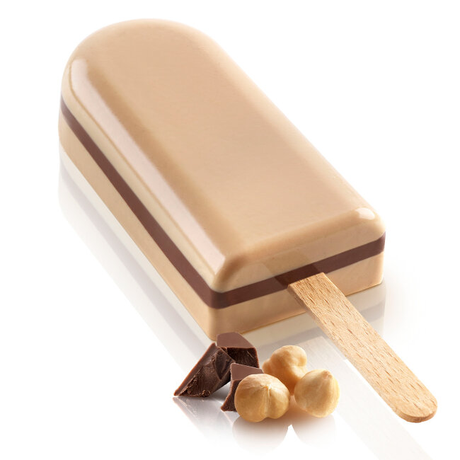 Набор форм для мороженого с подносом CREMINO, GEL12 CREMINO