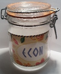 Банка стеклянная с бугельной застёжкой 200 мл, 22502