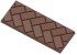 Форма для шоколада поликарбонатная Плиточки 74 г, 2453 CW
