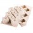 Silicone mold Mosaico Cube 50x50mm, 9 pcs 105ml each Silikomart