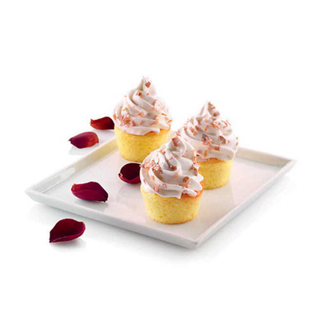 Muffin silicone mold d51 mm h28 mm, Silikomart