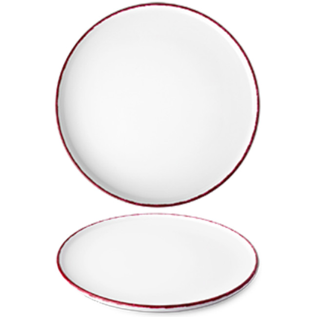 Тарелка круглая Red 26 см серия Optimo Picnic, OPT2126-X9090