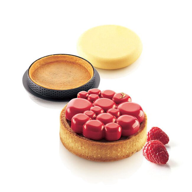 Set of forms for tarts PARADIS, KIT TARTE RING PARADIS D8