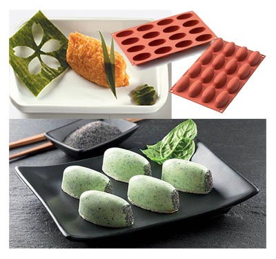 SF176 Silicone mold &quot;SUSHI NIGIRI&quot; for modeling and baking sushi, Silikomart