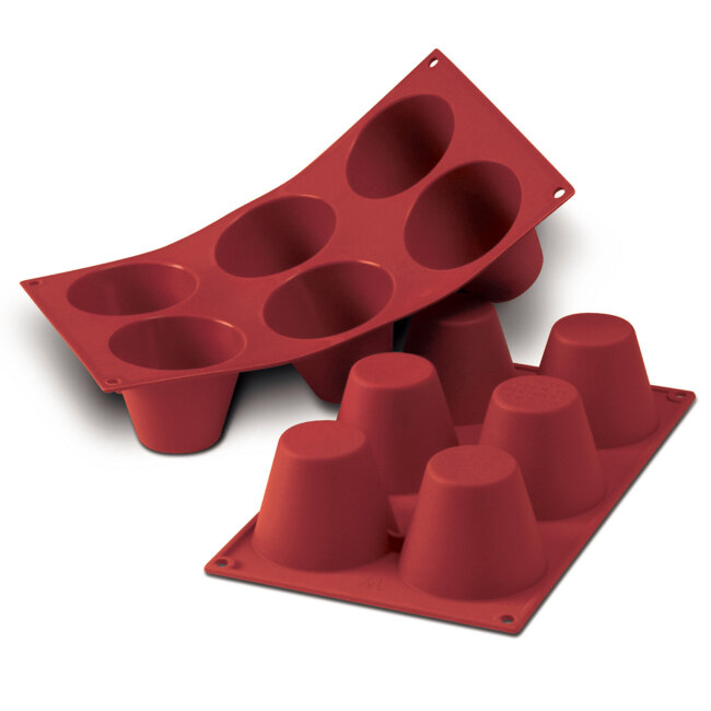 Form silicone Muffin d-75 mm, h60 mm, Silikomart