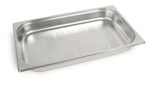 Гастроемкость из нержавейки перфорированная GN 1/1 h-65 мм, 231160
