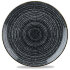 Тарелка круглая 21.7 см серия Studio Prints Homespun Charcoal Black, SPCBEVP81 Тарелка круглая 21.7 см серия Studio Prints Homespun Charcoal Black, SPCBEVP81