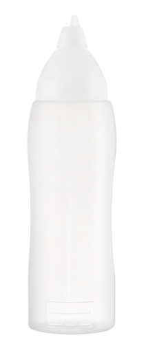 Araven sauce bottle white (750 ml)