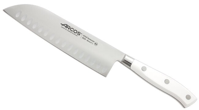 Нож японский Сантоку 180 мм Riviera White, 233524 Нож японский Сантоку 180 мм Riviera White, 233524