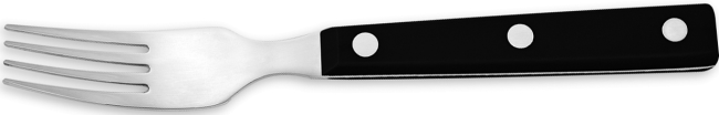 Вилка для стейка 195 мм черная, 374700