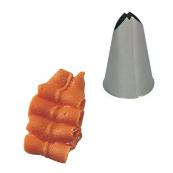 Кондитерская насадка Лист 18 мм h50 мм, LEAVES & GRASS Martellato BX1115