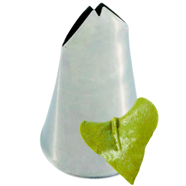 Кондитерская насадка Лист 18 мм h50 мм, LEAVES & GRASS Martellato BX1115 Кондитерская насадка Лист 18 мм h50 мм, LEAVES & GRASS Martellato BX1115