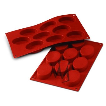 Form silicone Oval 70х50 mm, h20 mm, Silikomart