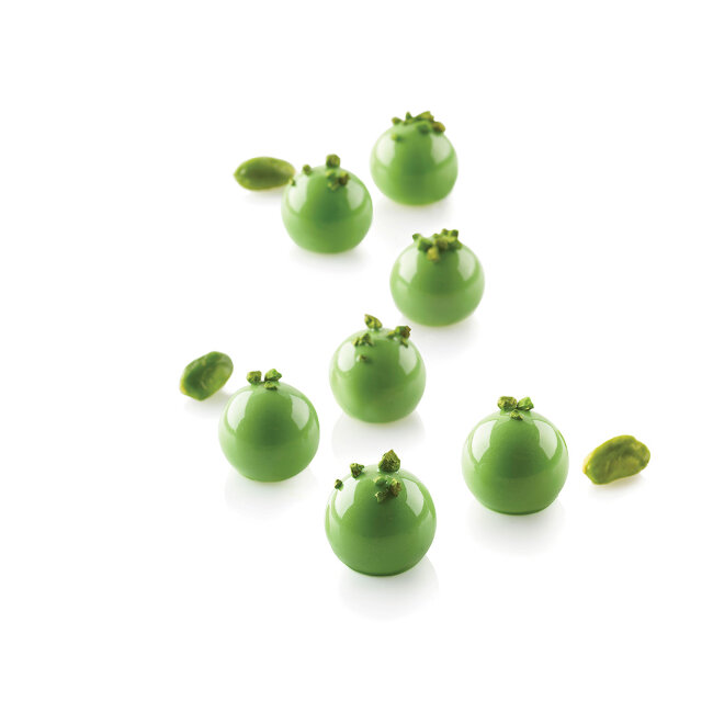 Силиконовая форма для муссовых десертов Трюфель TRUFFLES 5, d 22mm, h 19,5 mm, v 5 ml, pcs 35, Silikomart