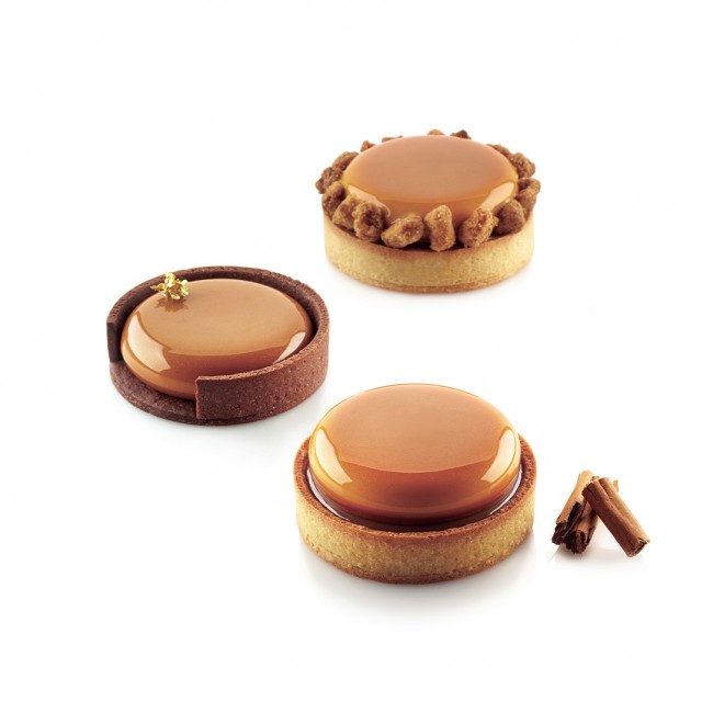 Набір форм для тортів ROUND d 8 см, KIT TARTE RING ROUND D80