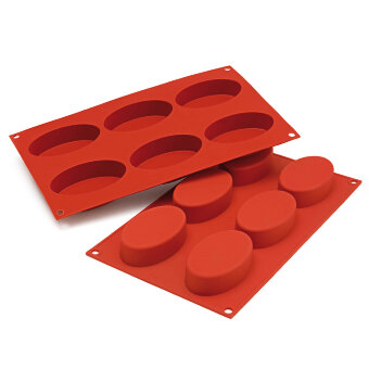 Silicone form "Oval" 88*53 mm, h 24 mm, Silikomart