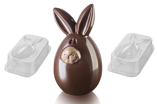 Форма для шоколада поликарбонатная Кролик, LUCKY BUNNY