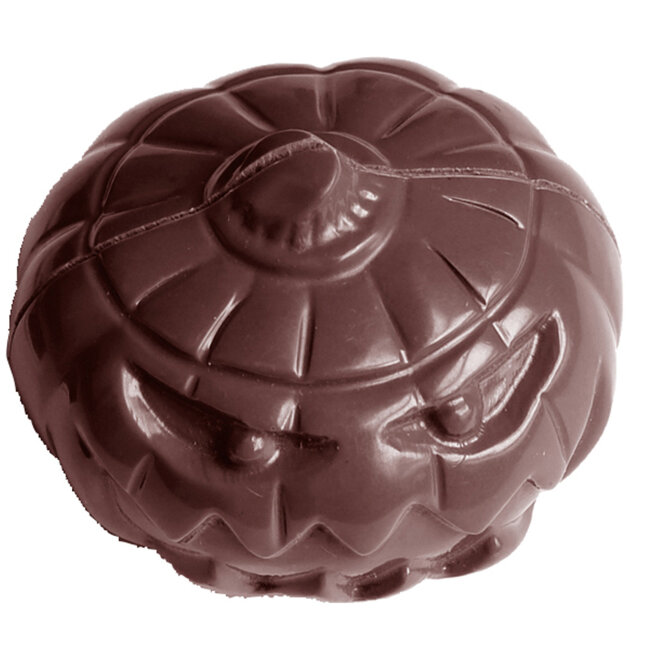 Гарбуз 8,5г форма для шоколаду HALLOWEEN PUMPKIN, полікарбонат CHOCOLATE WORLD CW1496
