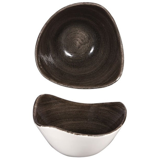 Salad bowl 15.3 cm, 260 ml color Iron Black series "STONECAST PATINA", PAIBTRB61