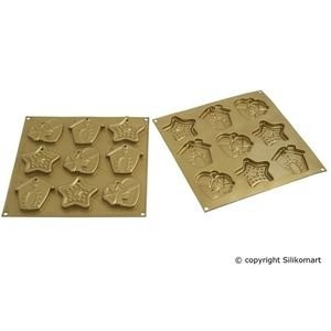 Силіконова форма Різдво 87х85 h12, 5 mm HSH02, Silikomart