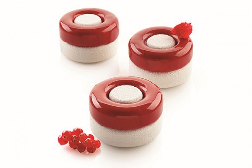 Set of silicone molds GAME115, d65mm, h40mm, 6pcs 115ml, Silikomart