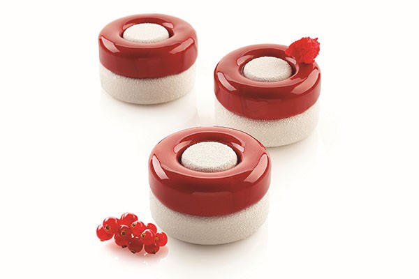 Set of silicone molds GAME115, d65mm, h40mm, 6pcs 115ml, Silikomart