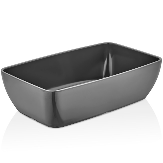 Емкость для выкладки меламиновая серая GN 1/4, 42014.G