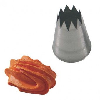 Кондитерская насадка Открытая Звезда 14 мм h 55мм, Martellato BS114 Кондитерская насадка Открытая Звезда 14 мм h 55мм, Martellato BS114