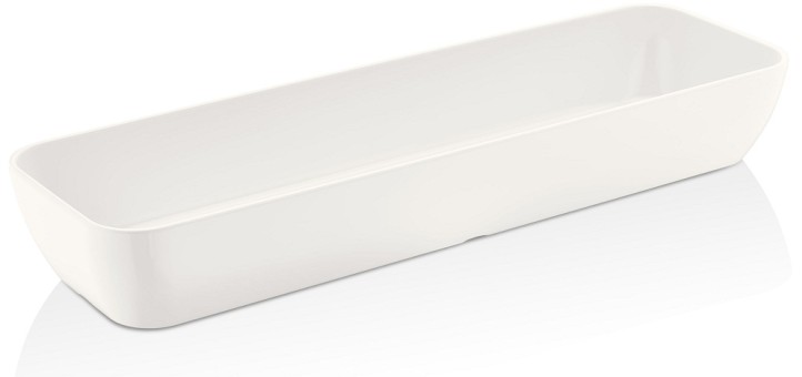 Емкость для выкладки меламиновая кремовая GN 2/4, 42024.CW