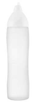 Бутылка для соуса 500 белая, 555