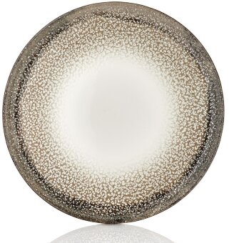 Тарелка круглая 27см, декор Spazio, серия Tinta, TN-SZ-ZT-27-DZ