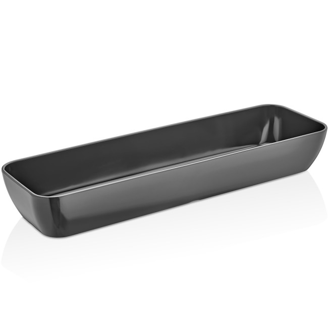 Емкость для выкладки меламиновая серая GN 2/4, 42024.G