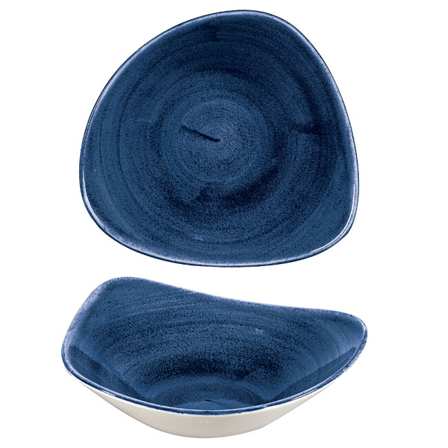 Салатник 23,5 см, 600 мл колір Cobalt Blue серія "STONECAST PATINA", PABLTRB91