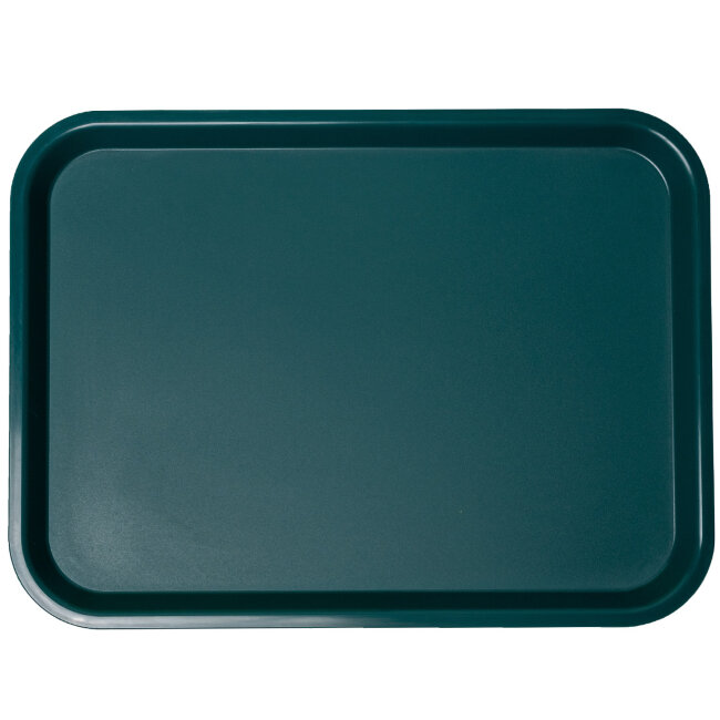 Поднос прямоугольный зеленый 45,6х35,6 см, 594183