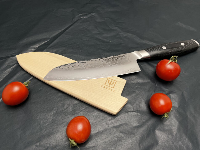 Футляр для ножа Сантоку 165 мм деревянный, 37281